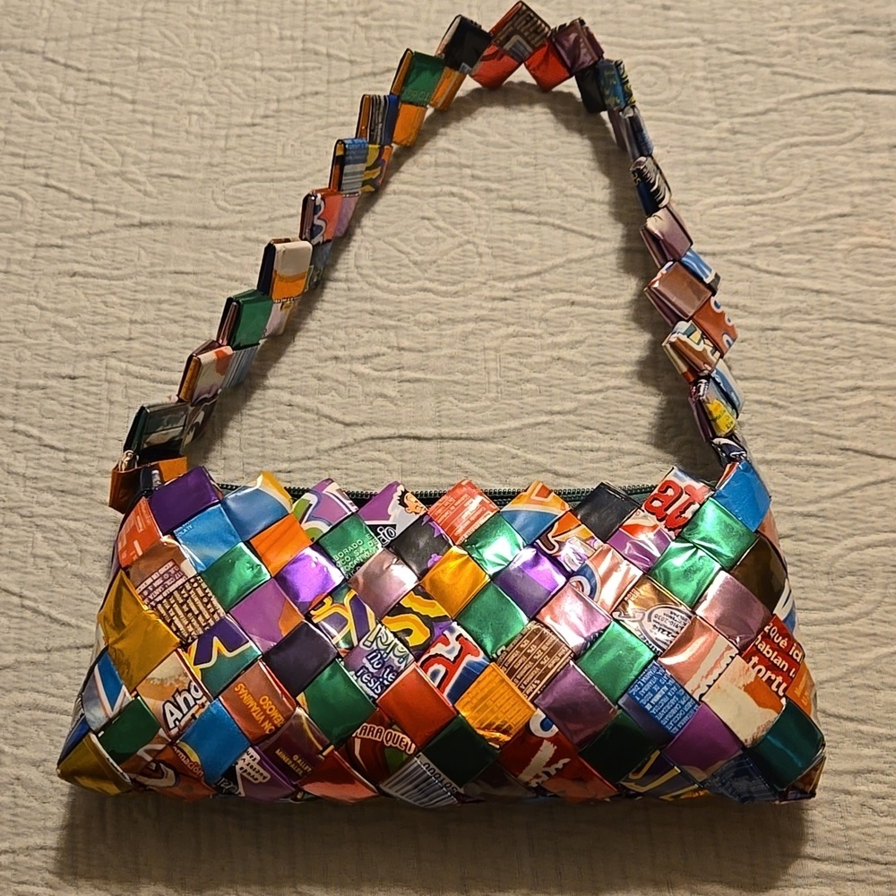 Recycled Candy Wrapper Purse